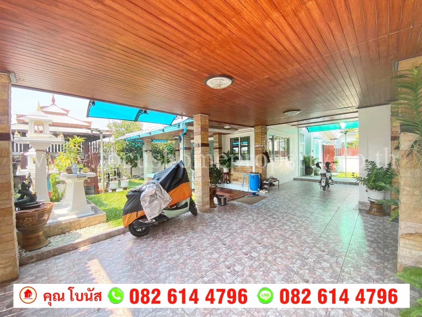 ขาย บ้านเดี่ยว 2 ชั้น หมู่บ้านฟลอราวิลล์ ซอยสุวินทวงศ์ 38 หลังมุม
